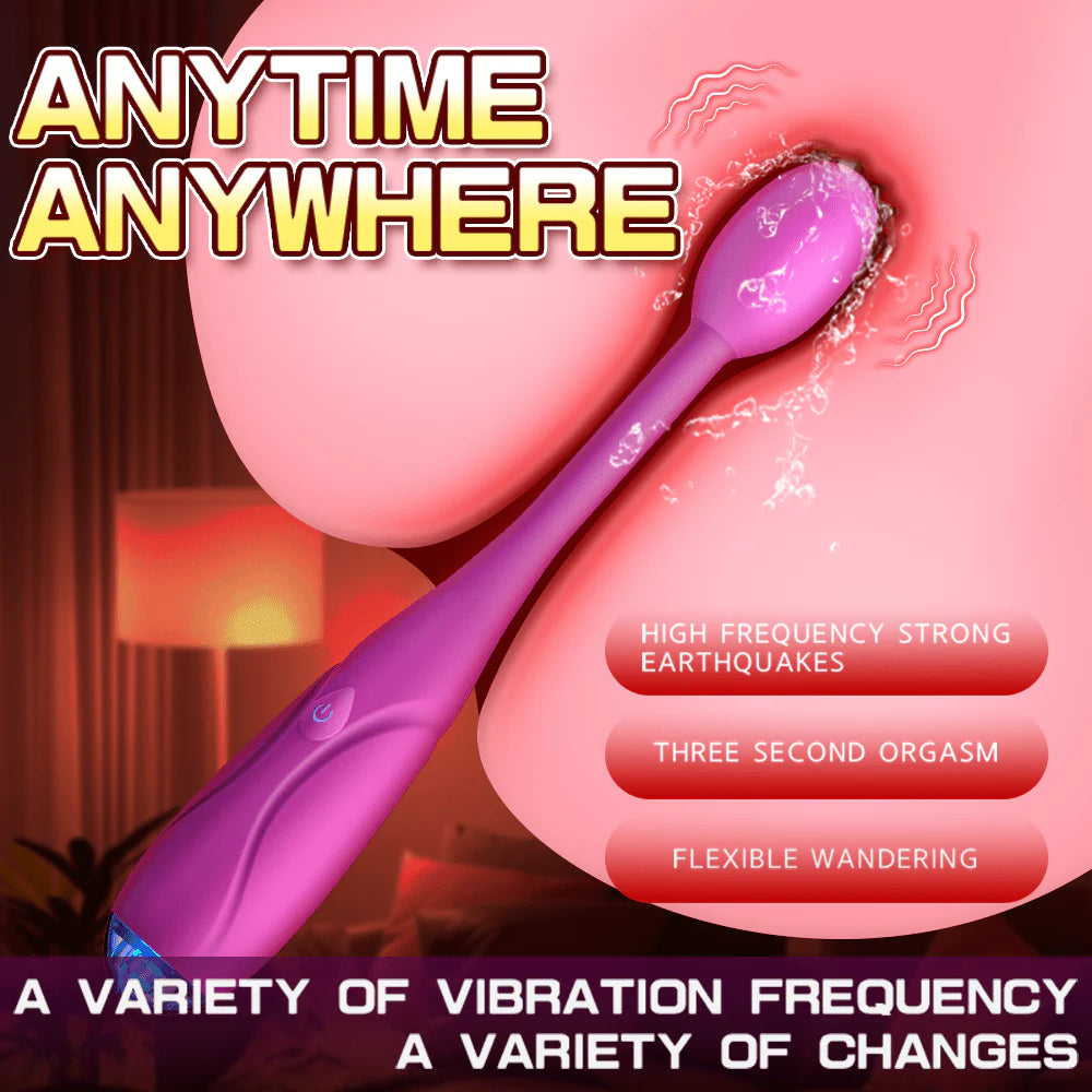 Silicone Clitoral Stimulator with 10 Vibration Patterns for G-spot & Anal - AVYXO
