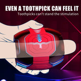 Male Masturbator Sex Toys for Men - Squeezable Penis Training Vibrator with 10 Vibration Modes Pocket Pussys - AVYXO