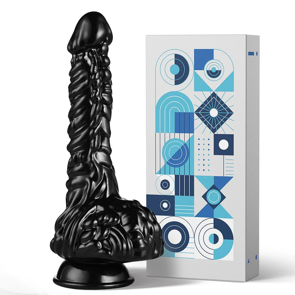 Dragon Monster Black Dildo - Diamimio 9 Inch Dildos Sex Toys for Women - AVYXO