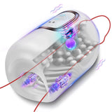 Automatic Male Masturbators Sex Toy - Male Sex Toys for Penis Stroker with 10 Tapping & 10 Vibrating Modes - AVYXO