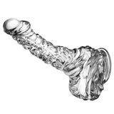 LPJXVU 9 Inch Clear Realistic Dildo, Bad Dragon Dildo with Soft Material and Powerful Suction Cup - AVYXO