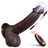 Thrusting Dildo Vibrator Sex Toys with 5 Thrusting 8 Vibration Modes, 9.5 inch Dildos for Women Realistic Vibrating Dildo - AVYXO