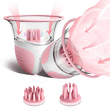 Nipple Toy Clamps, Strong Sucking Stimulator Massager with 10 Vibrator Rotation Modes - AVYXO