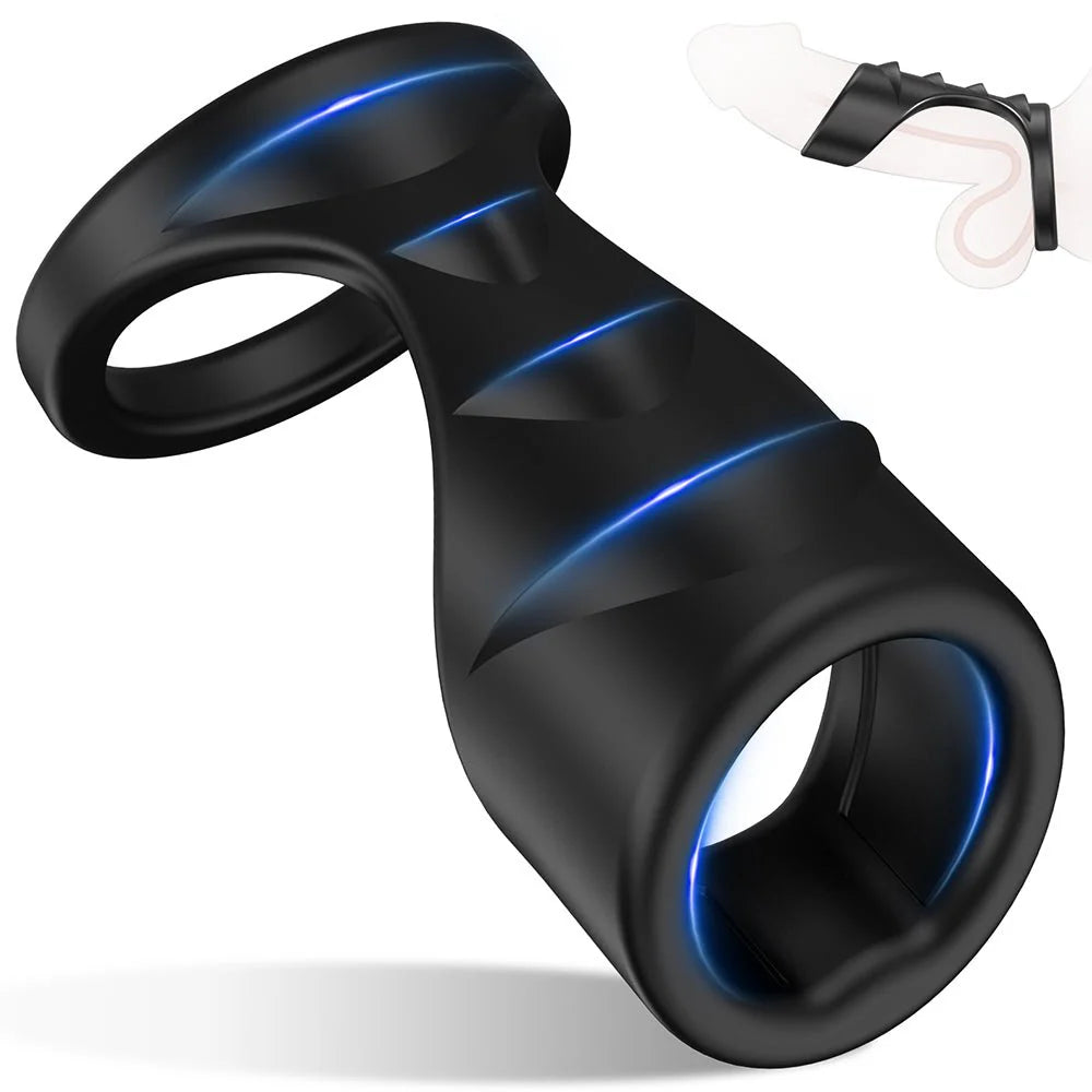 Silicone Cock Ring for Men Ring Medical Sex Toy for Couples to Increase Potency Sex Toy - AVYXO