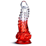 Clear Monster Dildo - 8.8 Inch Realistic G-spot Toy with Suction Cup for Hands-Free Pleasure. Ideal for Adults, Women, Men, and Couples - AVYXO