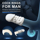 Penis Ring Penis Sleeve Sex Toys-Penis Enlargement Sexual Stamina Extension Sex Toy - AVYXO