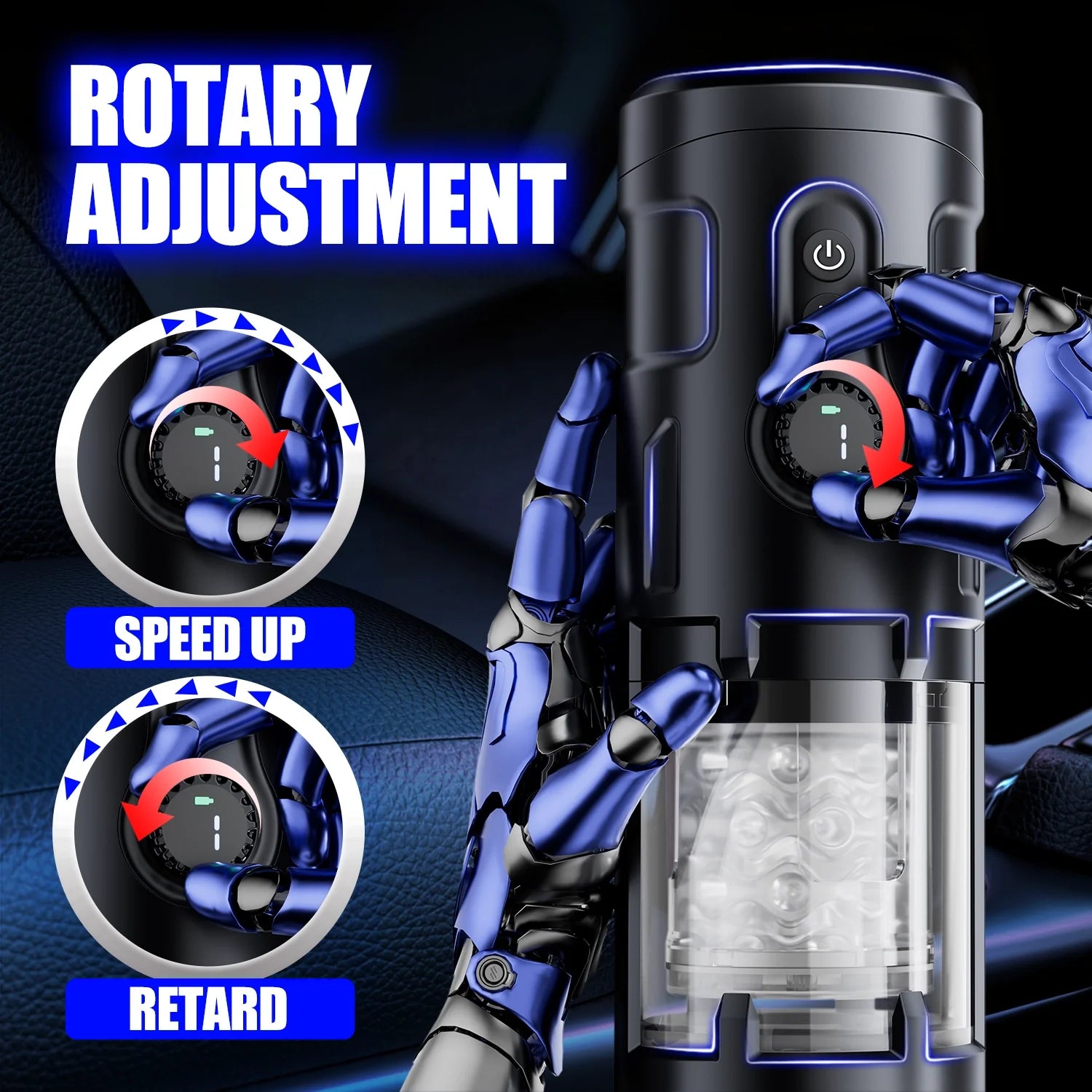 Automatic Male Masturbation Cup - 5 Frequency Modes & Infinite Speed - AVYXO