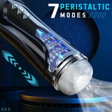 Automatic Male Masterburbater Sex Toys Male Masturbator with 7 Thrusting Vibrations - AVYXO