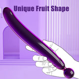 Clear Dildo G Spot Sex Toy - 10.6 Inch Pleasure Wand Double Head Anal Stimulator Sex Toys for Women - AVYXO