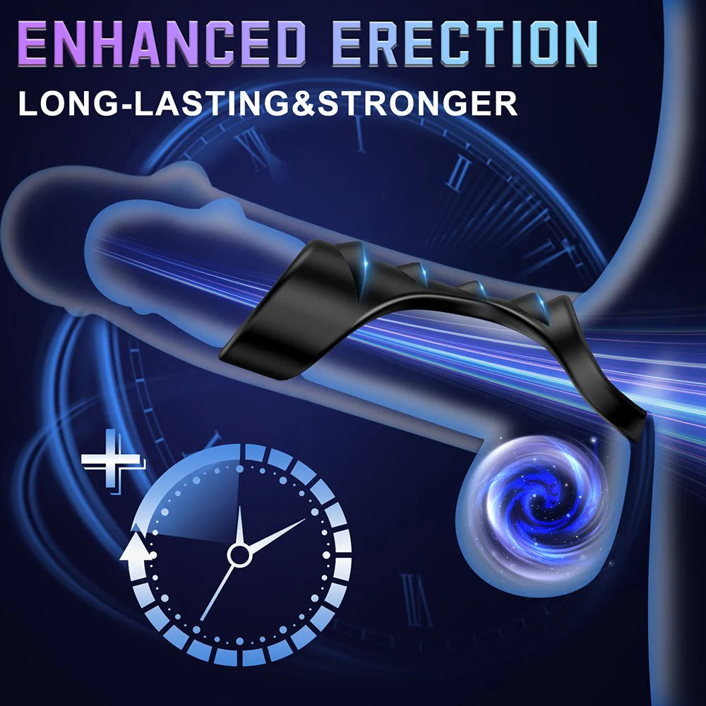 Silicone Cock Ring for Men Ring Medical Sex Toy for Couples to Increase Potency Sex Toy - AVYXO