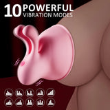 Experience Ultimate Pleasure: Wireless Nipple Vibrator with 10 Speed Modes! - AVYXO
