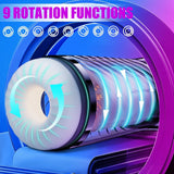 Automatic Male Masturbation Cup - 9 Telescopic + Rotating Modes - AVYXO