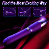 Clitoral Vibrator Sex Toys for Women - 10 Powerful Modes for Clitoral, Nipple, Anal, Vaginal Stimulation, G-Spot Wand for Women and Couples - AVYXO