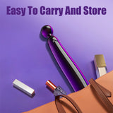 Clear Dildo G Spot Sex Toy - 10.6 Inch Pleasure Wand Double Head Anal Stimulator Sex Toys for Women - AVYXO