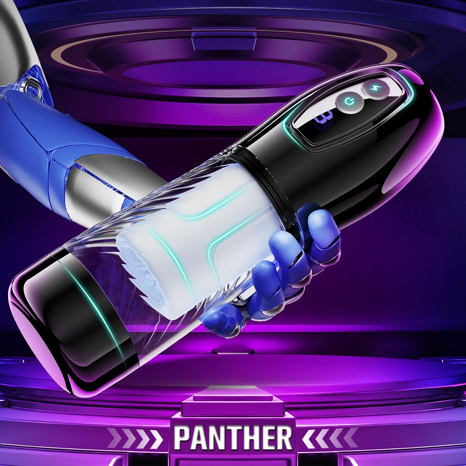 Automatic Male Masturbation Cup - 9 Telescopic + Rotating Modes - AVYXO