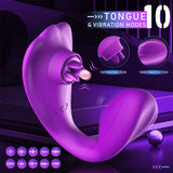 EllaVibe - APP Control, Clitoral Licking G Spot Vibrator with 20 Modes - AVYXO