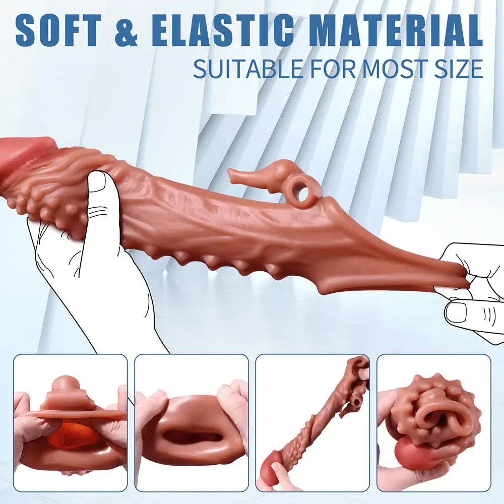 Penis Sleeve Cock Sleeve Vibrator – Enhance Pleasure & Performance