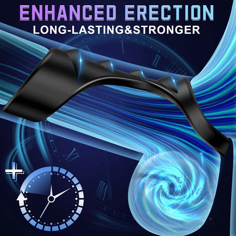 Silicone Cock Ring for Men Ring Medical Sex Toy for Couples to Increase Potency Sex Toy - AVYXO