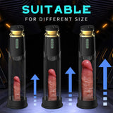 Electric Penis Vacuum Pump - Male Sex Toys Extender for Effective Penis Enlargement with 5 Suction Modes - Adult Sex Toy - AVYXO
