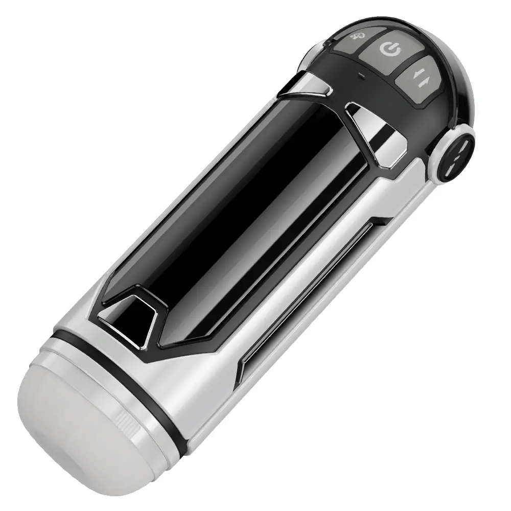 AAVibe Automated Male Sex Toy 4 Thrust Modes, 3D Sleeve, Heating. Hands-Free Pleasure for Men - AVYXO