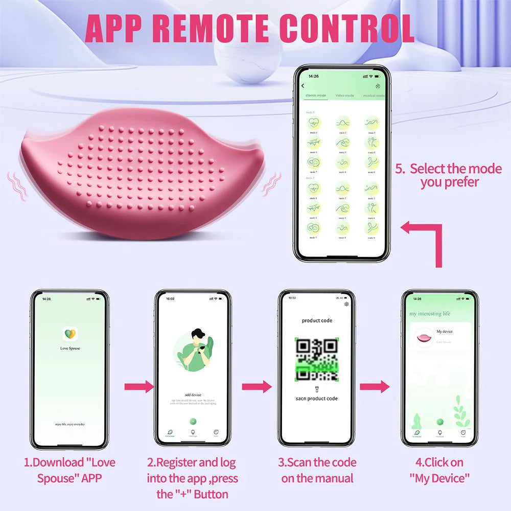 APP Remote Nipple Clamps Sucking Stimulator - AVYXO