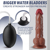 Realistic Squirting Dildo Ejaculating Penis for Beginners with Strong Suction Cup for Hands-Free Play - AVYXO