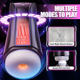 Automatic Male Masturbation Cup - Swivel, Thrust, 7 Sucking & Shock Modes - AVYXO