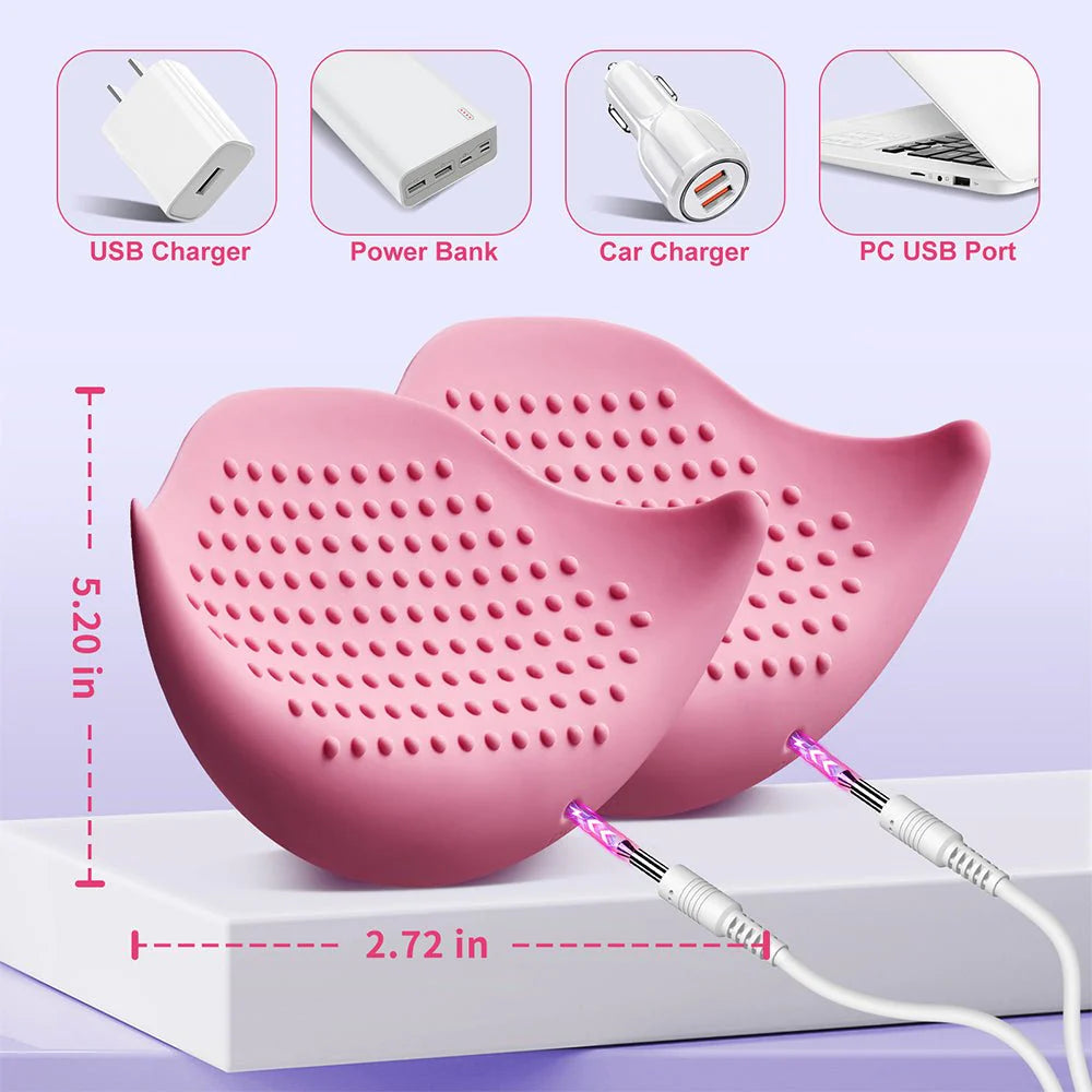 APP Remote Nipple Clamps Sucking Stimulator - AVYXO