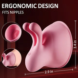 Experience Ultimate Pleasure: Wireless Nipple Vibrator with 10 Speed Modes! - AVYXO