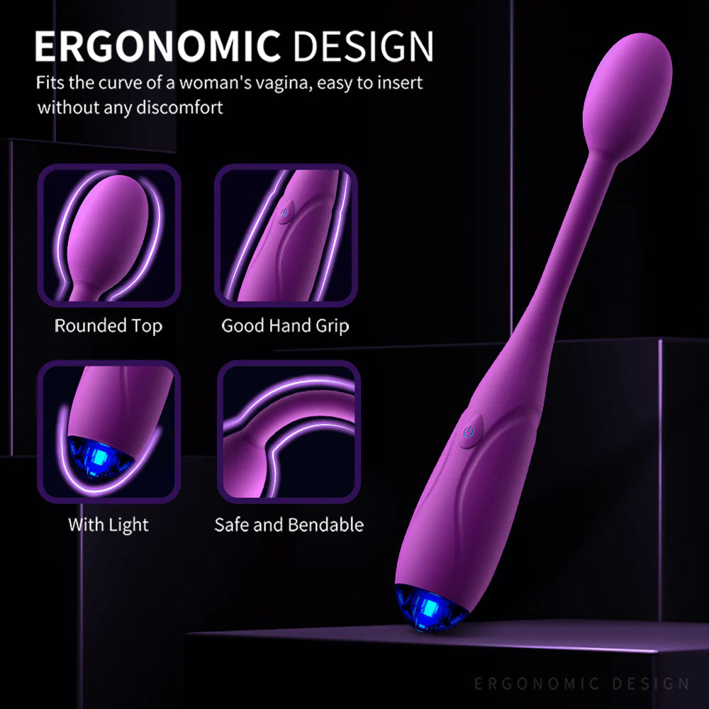 Silicone Clitoral Stimulator with 10 Vibration Patterns for G-spot & Anal - AVYXO