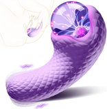 Electric Pulse Vibrator Wand - 10 Modes for G-Spot, Clitoral, Nipple, Anal Stimulation, Magic Wand Small Vibrators for Women Pleasur - AVYXO