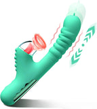 Thrusting Dildo Vibrator for Women Sex Toys Rabbit Vibrator - AVYXO