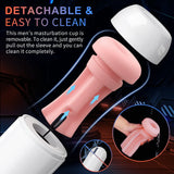 Multi-Function Male Masturbator - 4 Thrusts & 4 Suctions & 10 Vibration Modes - AVYXO