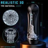 Automatic Male Masterburbater Sex Toys Male Masturbator with 7 Thrusting Vibrations - AVYXO