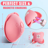 Vibrator Nipple Sex Toys for Women - Vibrating Nipple Clamps with 10 Powerful Vibration Modes Sucking Stimulator Massager - AVYXO