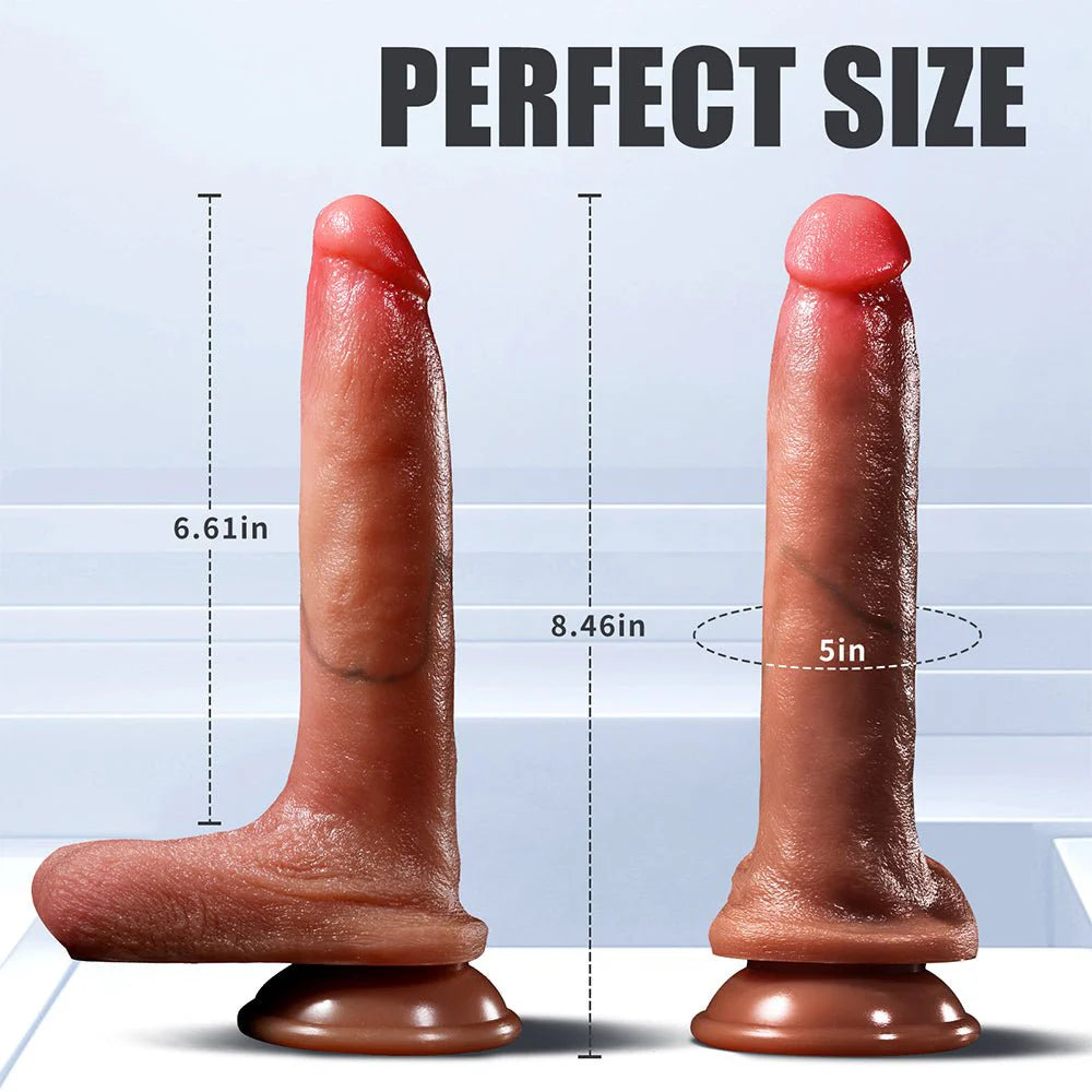 Dildo Adult Sex Toys - 7.87'' Lifelike Dildos for Women Clitoris G Spot Anal Stimulation - AVYXO