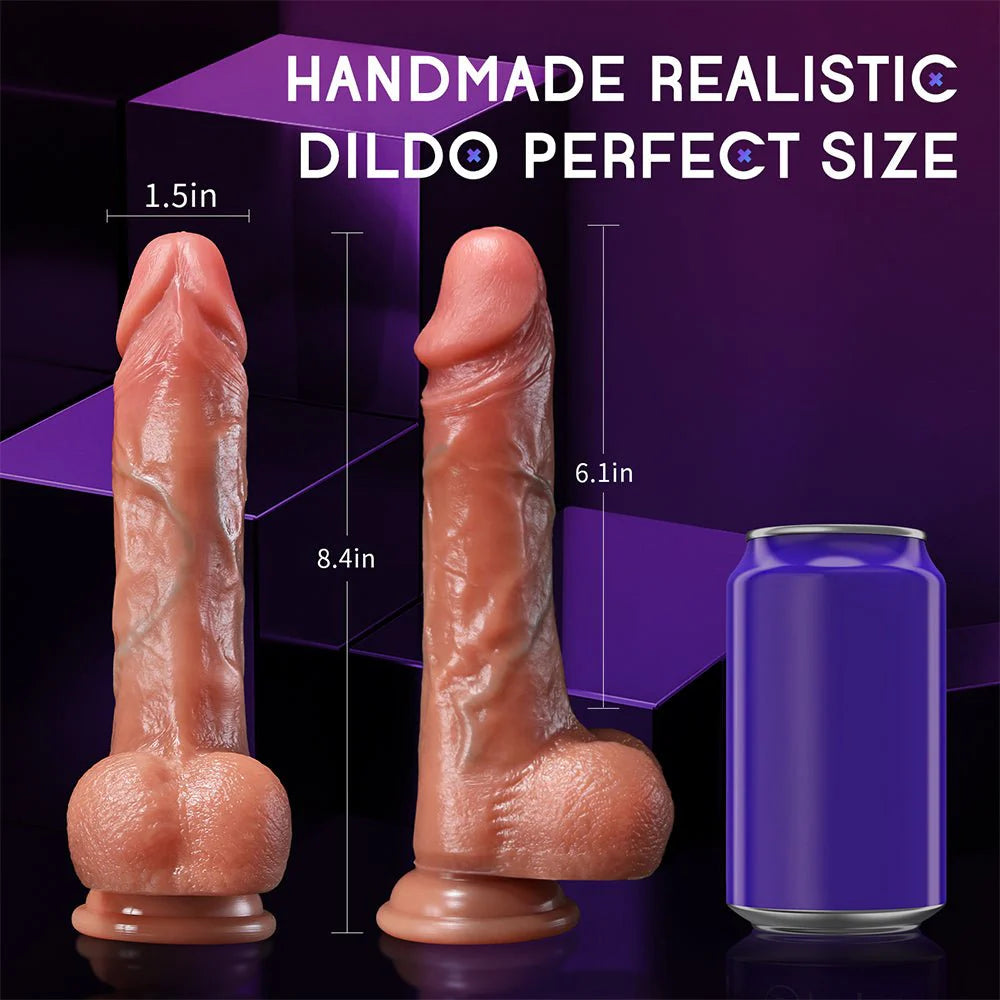 Thrusting Dildo Vibrator Sex Toys Blowjob Silicone Dildo Remote Control Adult Sex Toy for Women Couple - AVYXO