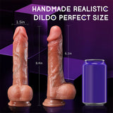 Thrusting Dildo Vibrator Sex Toys Blowjob Silicone Dildo Remote Control Adult Sex Toy for Women Couple - AVYXO