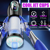 Automatic Male Masturbation Cup - 9 Telescopic + Rotating Modes - AVYXO