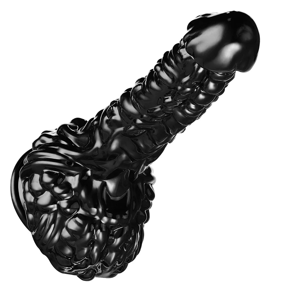 Dragon Monster Black Dildo - Diamimio 9 Inch Dildos Sex Toys for Women - AVYXO