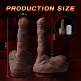 Thrusting Dildo Vibrator Sex Toy - 7.9' Realistic Dildos with 5 Thrusting & 7 Vibration,G spot Anal Vibrato - AVYXO