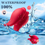 Vibrator Sex Toys Nipple Toys for Women - 2 in 1 Nipple Clamps Clitoral Stimulator with 10 Vibrating Mode, Remote Control Adult Toys for Women - AVYXO