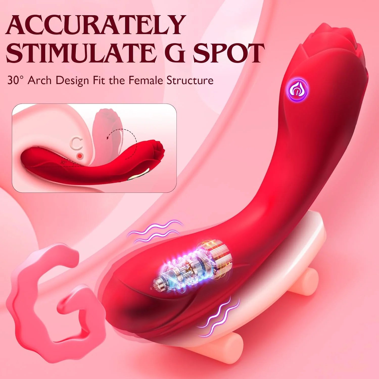 PreviousNext G Spot Vibrator Sex Toys, Vibrators Adult Toys Female Male with 10 Modes - AVYXO