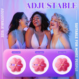 Remote Control Nipple Vibrator - 10 Vibration Modes Adjustable Nipple Clamps for Women, BDSM Couples Toy with Discreet Packaging - AVYXO