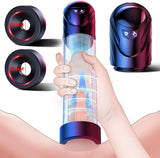 Premium Electric Penis Pump - 5 Suction Modes for Ultimate Pleasure, Penis Enlargement with 2 ED Cock Rings, Ideal for Men and Couples - AVYXO