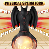 Vibrating Cock Ring Sex Toy for Men - Dragon-Shaped Penis Ring with 10 Vibration Modes for Stronger Erections, Adult Sex Toy for Couples - AVYXO