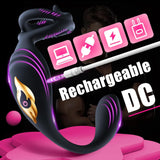 Remote Control 4-in-1 Vibrating Cock Ring & Prostate Massager with Anal Plug - AVYXO