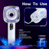 Automatic Male Masturbator,Open-Ended Stroker with 6 Thrusting Modes Male Sex Toy - AVYXO