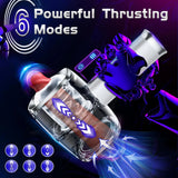Automatic Male Masturbator,Open-Ended Stroker with 6 Thrusting Modes Male Sex Toy - AVYXO