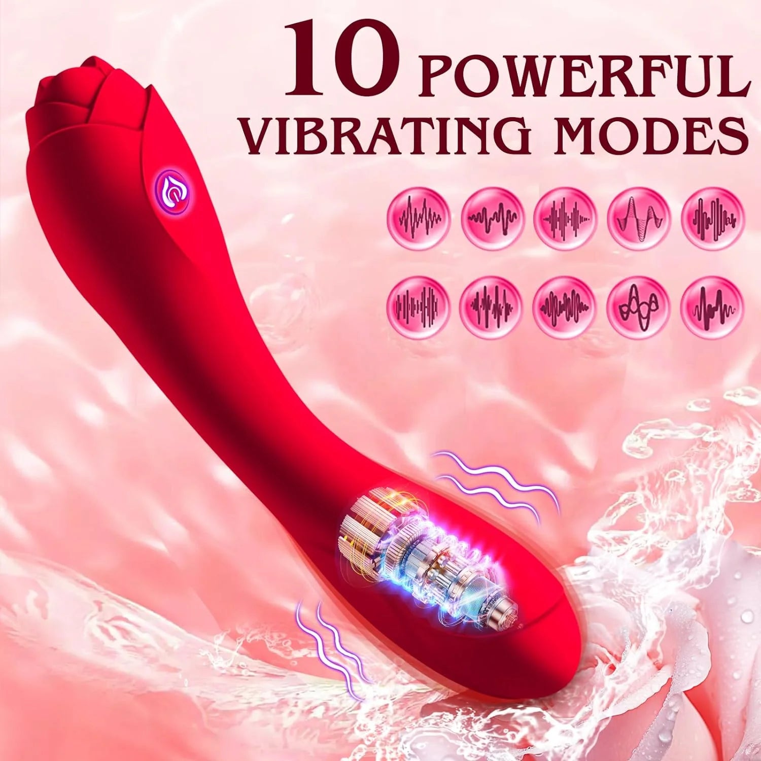 PreviousNext G Spot Vibrator Sex Toys, Vibrators Adult Toys Female Male with 10 Modes - AVYXO